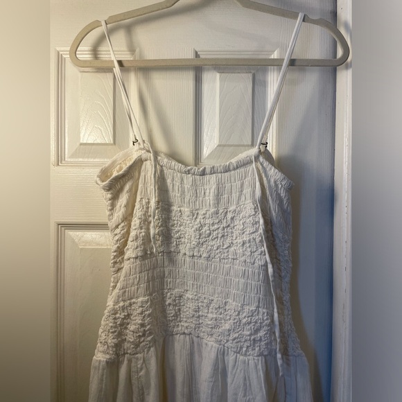 Free People Smocked Drop Waist Midi Dress - Picture 4 of 6